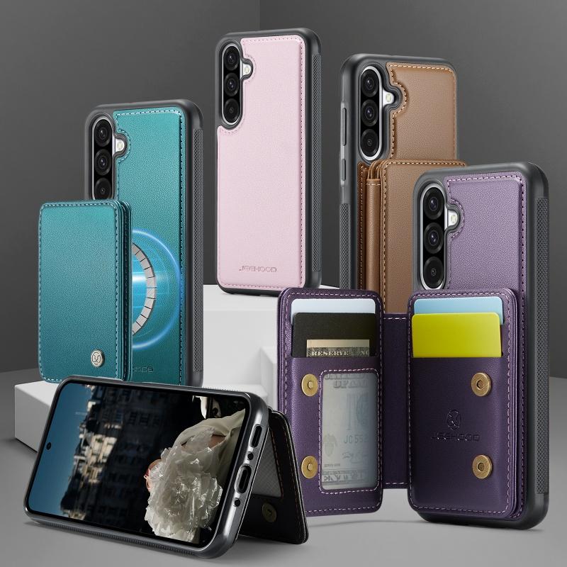 Magnetic 2 in 1 Detachable Wallet Case For Samsung Galaxy A56 A55 A54 A53 A52 A36 A35 A33 5G Luxury Leather Card Slots Cover