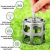 Stainless Steel Trimmer Sprinkler Head Tough Lawn Sprinkler Head Drill-Powered Trimmer Outdoor Use