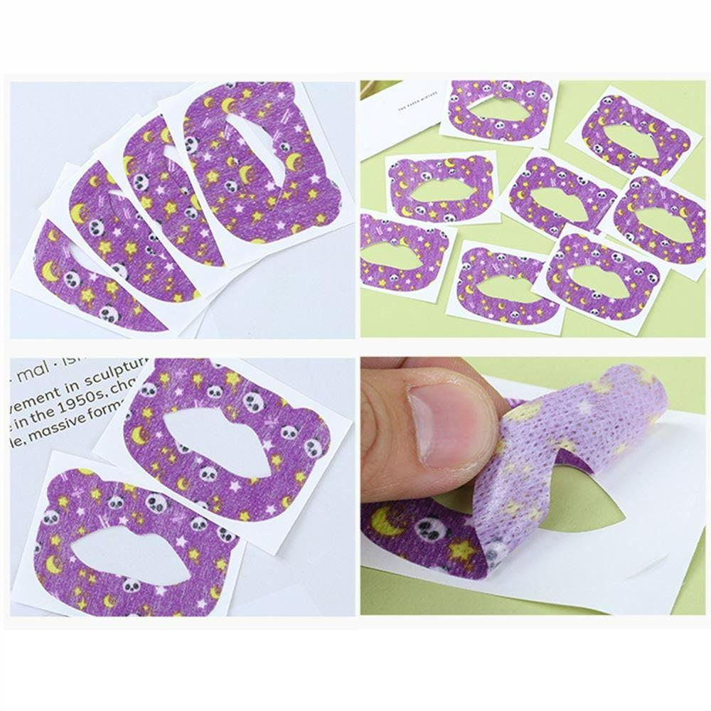 30 шт. Нетканая лента для закрывания рта, средство для сна, наклейки против храпа, пластырь для дыхания ртом, мальчик