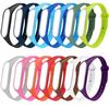 Красочный мягкий силиконовый браслет для Xiaomi Mi Band 3 Ремешок Замена смарт-браслета