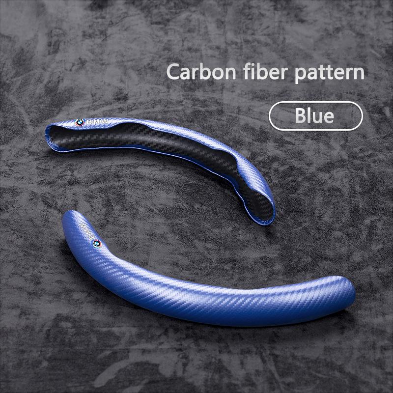 Carbon Fiber Car Steering Wheel Cover Non-slip Cover Auto Steering Wheel Handle Booster Protective Cover For BMW M F20 E83 E90