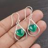 Green Onyx Cab Gemstone Earrings, 925 Solid Sterling Silver Jewelry, Handmade Beautiful Earrings For Wedding Gift