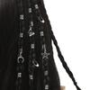 25pcs Hair Braiding Hollow Out Hair Ring Dread Locks Hair Braid Tubes Dreadlocks Beads  Decor