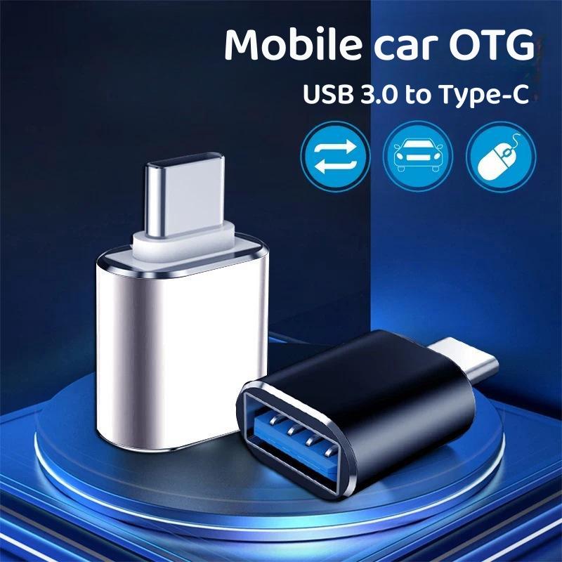 Адаптер USB C на USB 3.0 OTG Конвертер Type C для MacBook Pro/Air Xiaomi Huawei Samsung Считыватель флеш-накопителей Передача данных Телефон