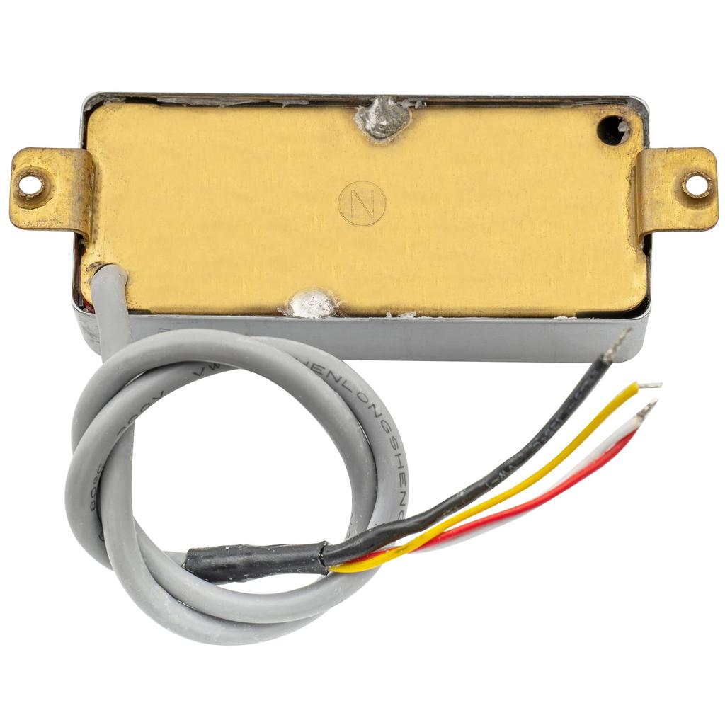 Керамический мини-хамбакер Wilkinson M Series для гитары Les Chrome, звукосниматель, нековый, Paul/Firebird,