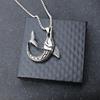 Hip Hop Trendy Fish Pendant Creative Men's Necklace Accessories ,A Gift for My Boyfriend