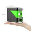 Модернизированный перекрестный уровень DIY самовыравнивающийся зеленый луч горизонтальный и вертикальный уровень простая эксплуатация для строительства