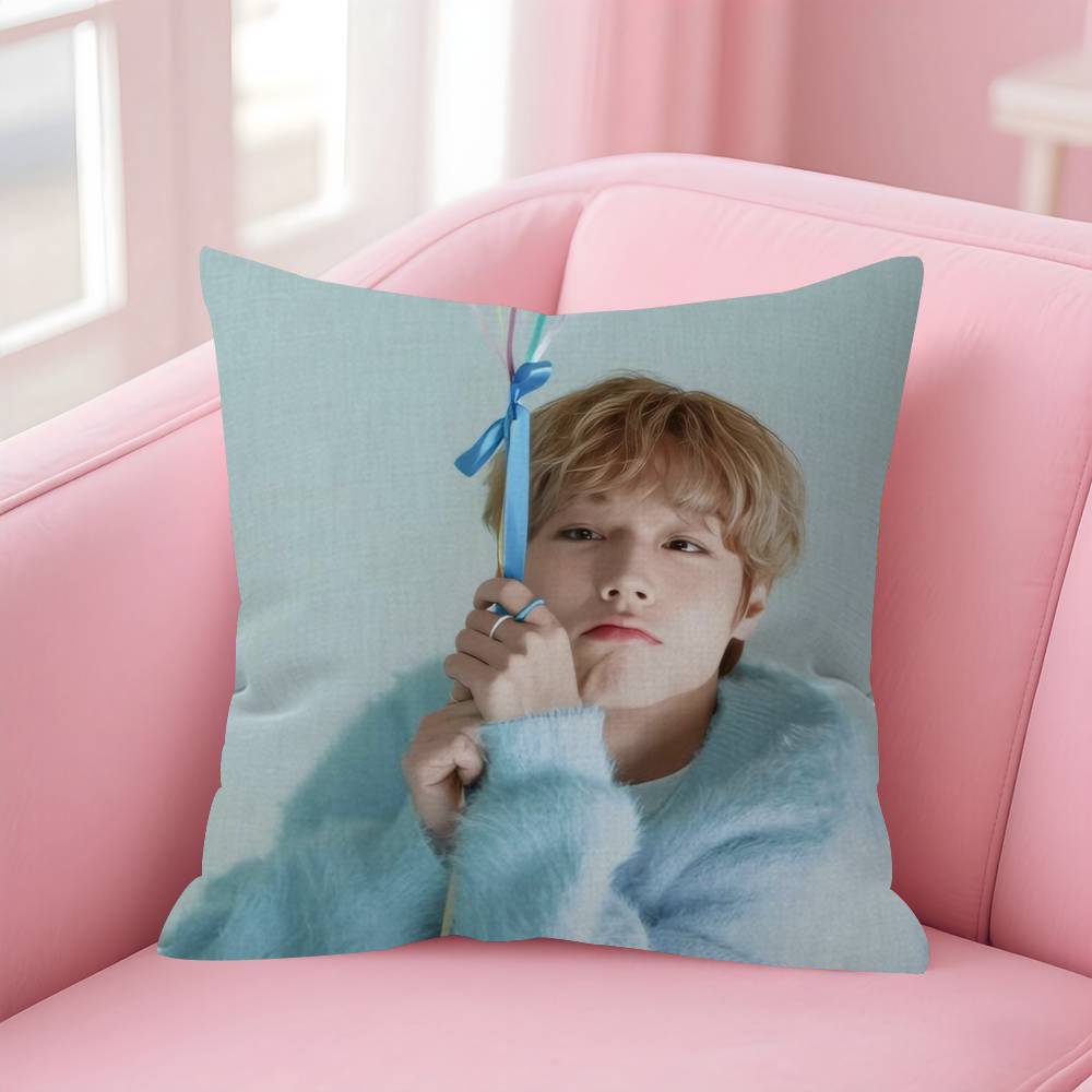 WWeak HHero PPark JJihoon Personalized Pillow Cover Kids Bedroom Wild Party Decor Pillowcase kid Birthday shower Gift