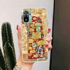 Поцелуй Густава Климта Дизайн Для Чехла Телефона Xiaomi Redmi Note 14 13 12 11 Pro Plus 14S 12S 11S 11E 11T 10S 10 9S Fundas Cover Coqu