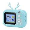 Детская камера для печати Mini 24MP Fawn Shape Blue HD Print Paper Roll Instant Photo Cameras