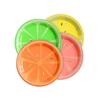 Fruit Themed Disposable Party Tableware Set 8PCS, Food Grade Eco Friendly Tableware Party Plates Cups for Summer Picnic BBQ Birthday Party Decorations