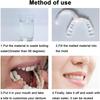 Two pairs of dentures, silicone false teeth, DIY temporary denture adhesive, easy to use upper and lower dentures, men's and women's adhesive, instant