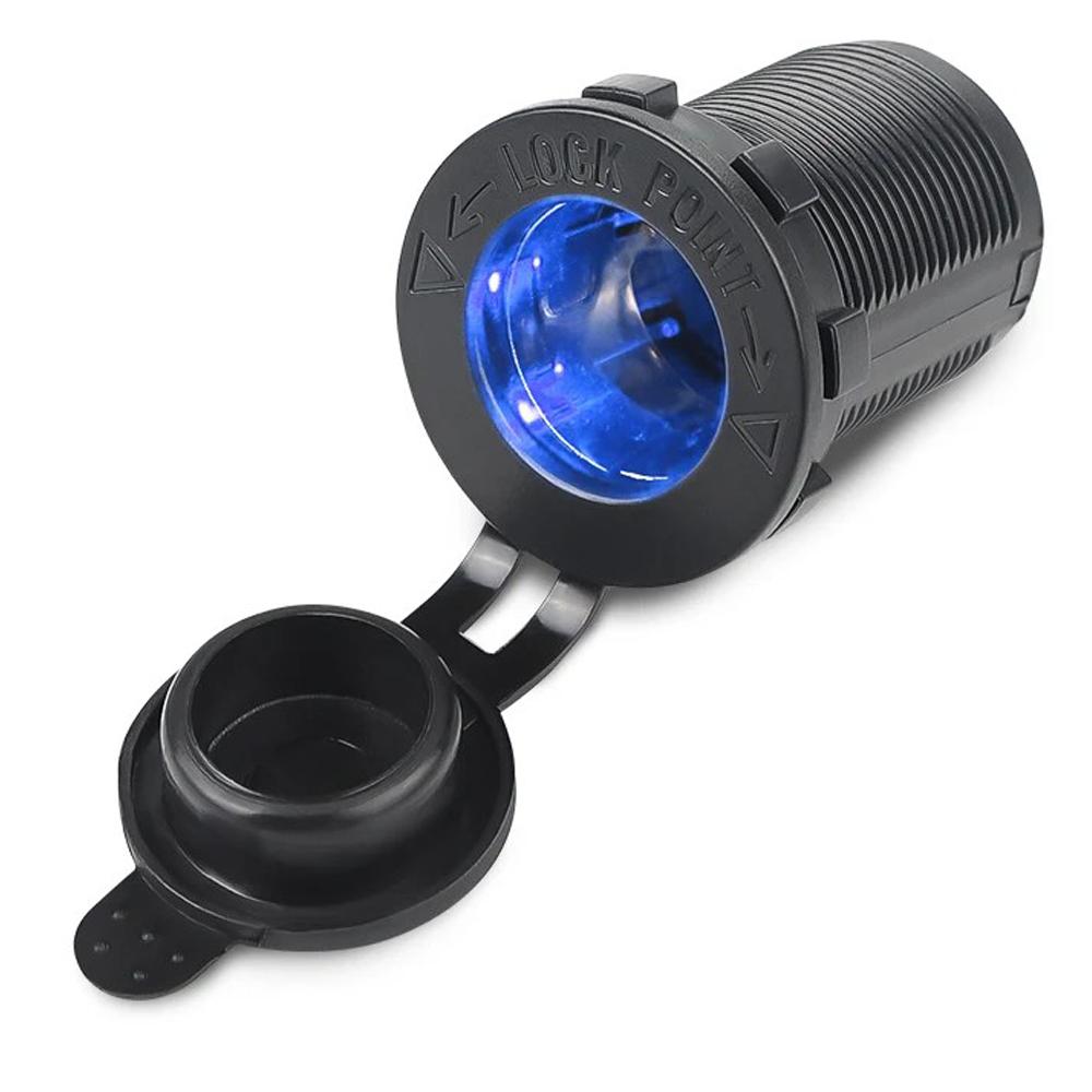 4 цвета гнездо прикуривателя 12 В-24 В водонепроницаемый штекер адаптер розетки автомобиля аксессуары для морской лодки мотоцикла грузовика