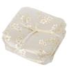 [Akazawa Asahi] Buddhist Altar Bell Cushion with Cherry Blossom Pattern for Home Use (beige) (size 7)