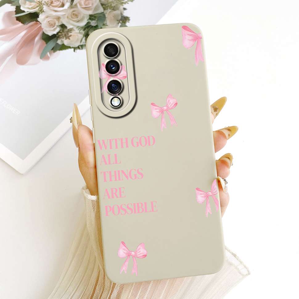 2022 For Huawei Honor 70 Pro Case Stylish Rabbit Pattern Cover Soft Silicone Casing For Honor70 Hono 70 Pro Back Cover Bumper