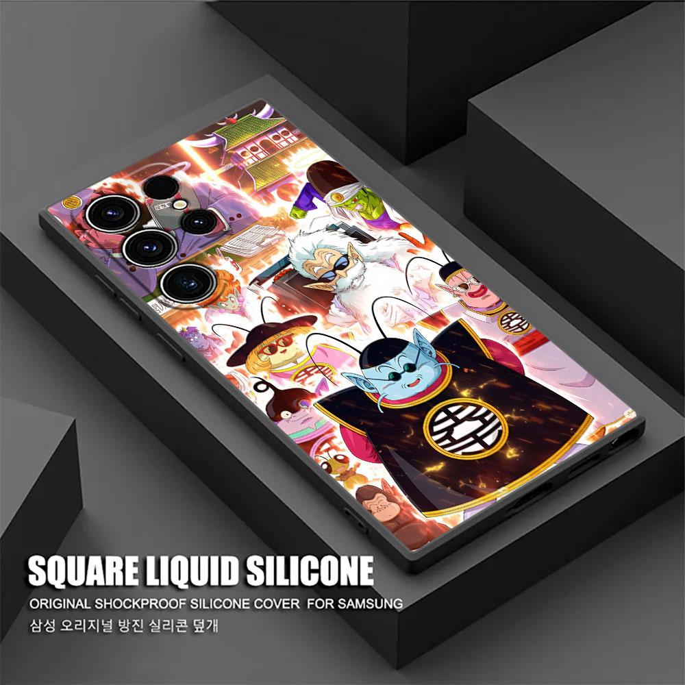 Dragons Balls Frieza Son Goku Phone Case For Samsung Galaxy S25 S24 S23 S20 S21 FE S26 S22 Ultra 5G S26 Plus S25FE Silicon Cover