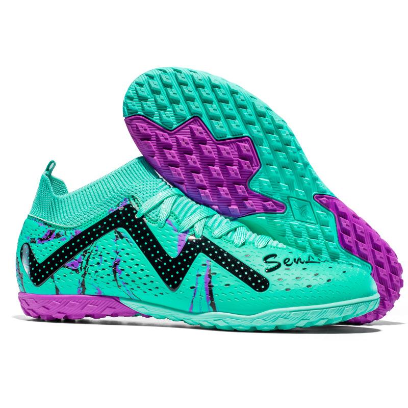 Новые высокие футбольные бутсы для мужчин, взрослых, молодежи, студентов, для занятий спортом на траве, для тренировок, для женщин