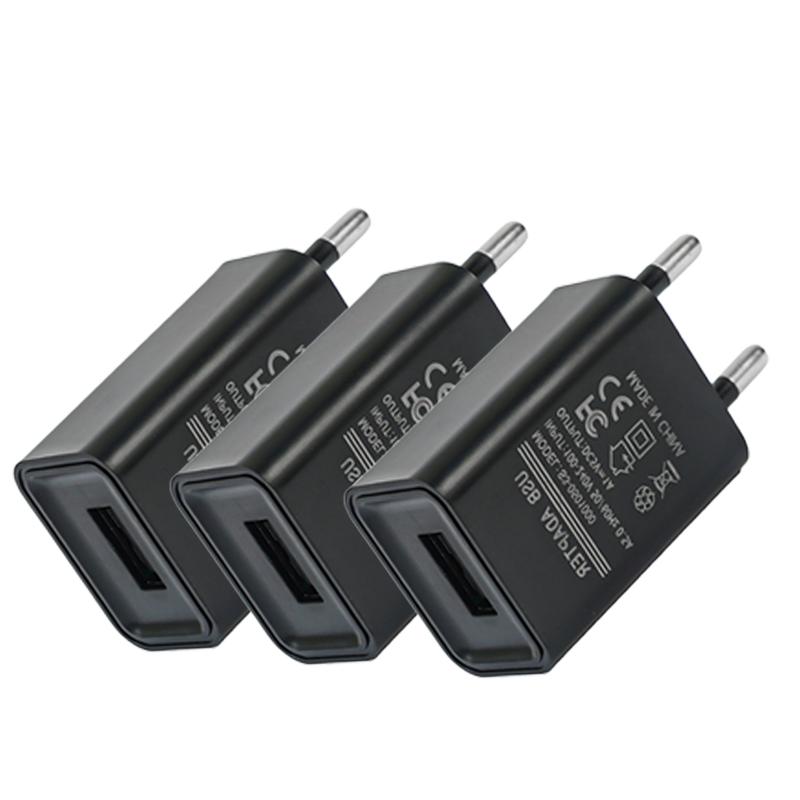 5/1 шт. Универсальное зарядное устройство для телефона 5 В 1 А с европейской вилкой USB, адаптер питания для iPhone iPad Samsung Xiaomi Redmi Google