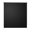 VidaXL Blackout Roller Blind Black Window Privacy Screen Sunshade Bedroom 240167
