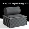 Волшебная салфетка для мытья окон - Очень толстая, не оставляет разводов и водяных знаков, бытовая впитывающая салфетка