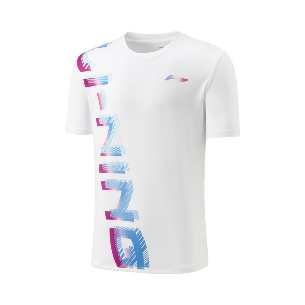 Li Ning Sports Casual Minimalist Short Sleeve T-Shirt Unisex Tops White AHSV045-2