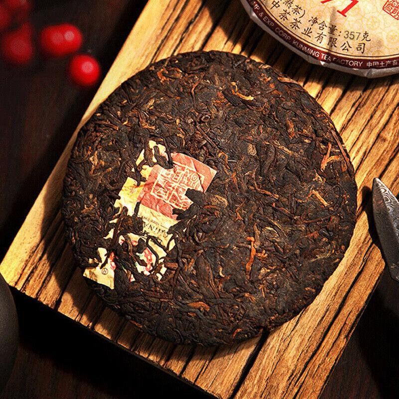 CHINATEA Brand Classic 7571 Чайный торт Пуэр 2019 357г Пуэр Спелый Пуэр Чжунча