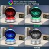 3D Solar System Crystal Ball Night Light with LED Colorful Lighting Touch Base Galaxy Planets Glass Ball Lamp Astronomy
