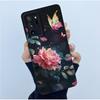 Для Samsung Galaxy Note 20 Ultra Модный Простой Чехол для Телефона Масляная Живопись Цветы Ультратонкий Матовый Защита от Отпечатков Пальцев