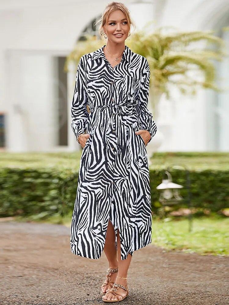 EDOLYNSA White Plaid Pocket Long Shirt Dress Tunic Women Summer Clothing Beach Wear Swim Suit Cover Up Bikini Cover-ups