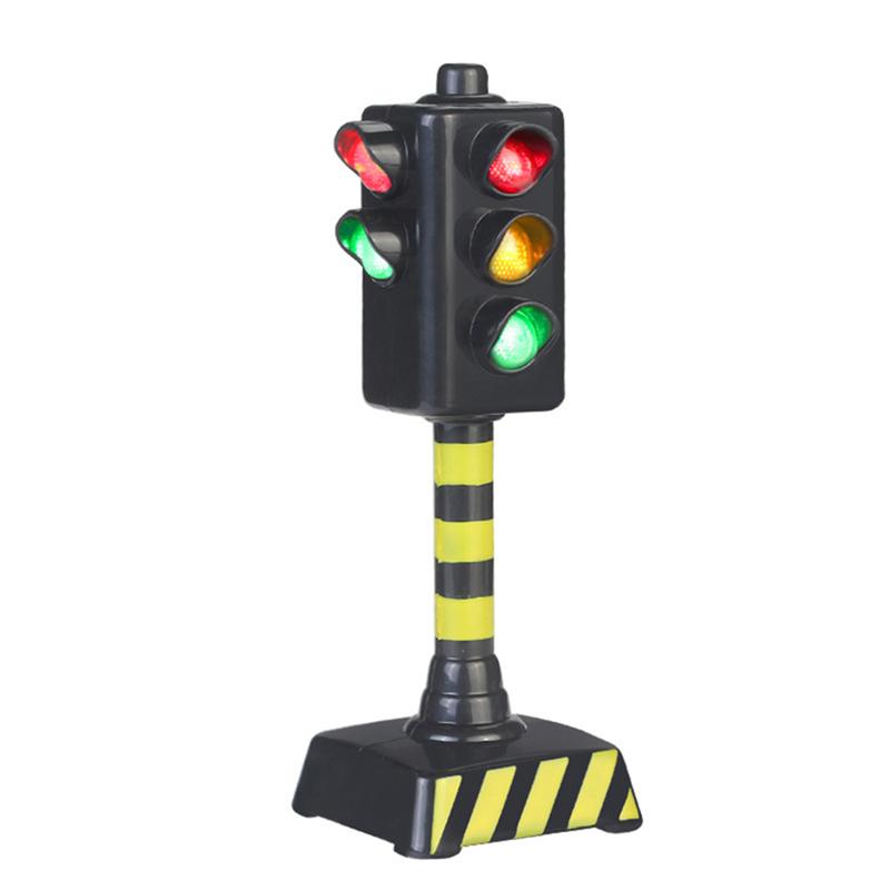 Kids Mini Traffic Signs Light Speed Camera Toy With Music Led Traffic Rule Toy