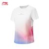 Li-Ning Женская быстросохнущая охлаждающая футболка с коротким рукавом ATSW146