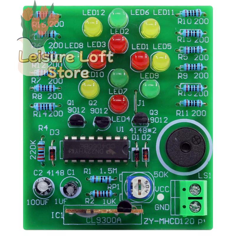 Новый стиль DIY Светильник-мечта Музыкальная шкатулка Набор, Печатная плата для тренировки пайки Электронная практика и пайка