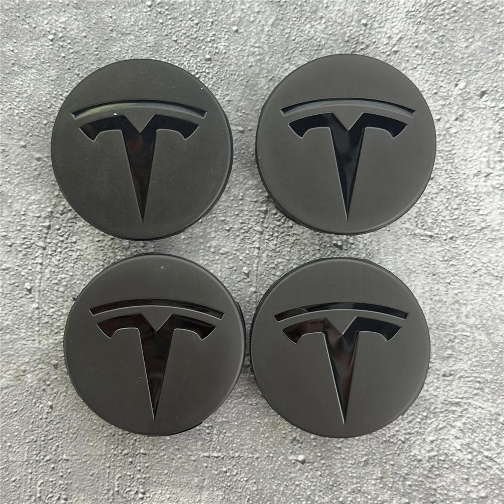 ahsgp6 4PCS 56MM GR Sport Emblem Wheel Center Hub Cap Car Rims Cover Hubcaps Tesla Model 3 Y X S