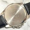 Б/у неиспользованные часы CASIO EDIFICE Хронограф с кожаным ремешком