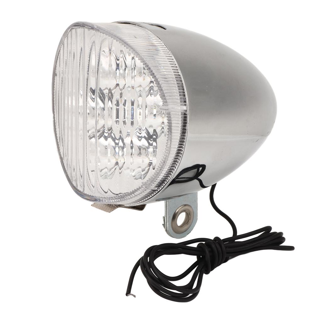 Набор ретро велосипедных фонарей Профессиональный винтажный велосипедный светодиодный комплект фары и заднего фонаря с генератором для DIY