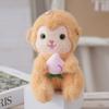 Plush Soft Monkey Keychain Pendant Figure Cotton Backpack Accessory Collecting