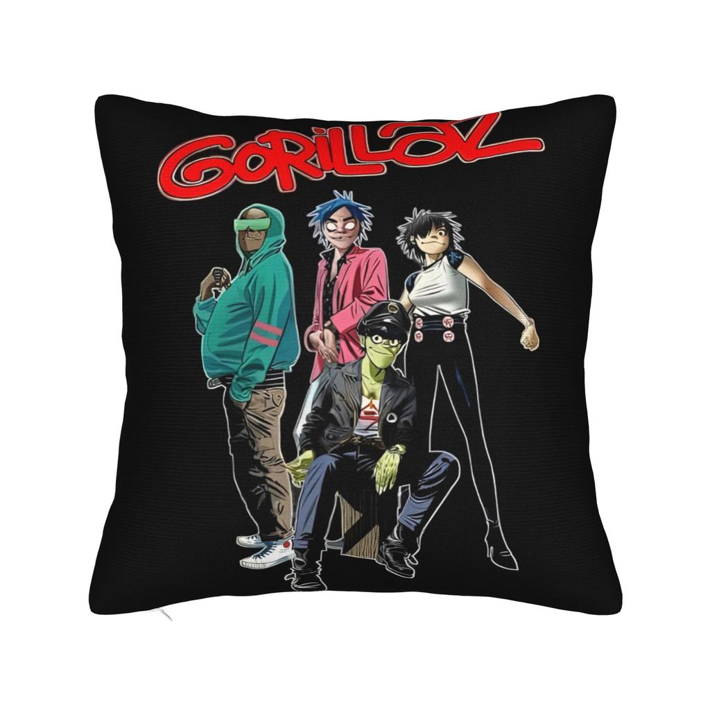Gorillaz Наволочки Аксессуары Печать Чехол для Подушки Наволочки Декор Автомобиля Молния Разные Размеры