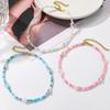 Necklace for Women Beaded Necklaces Female Hundred with High-grade Sense of Not Losing Color Handmade Beaded Necklaces Ins Colorful Beaded Necklaces