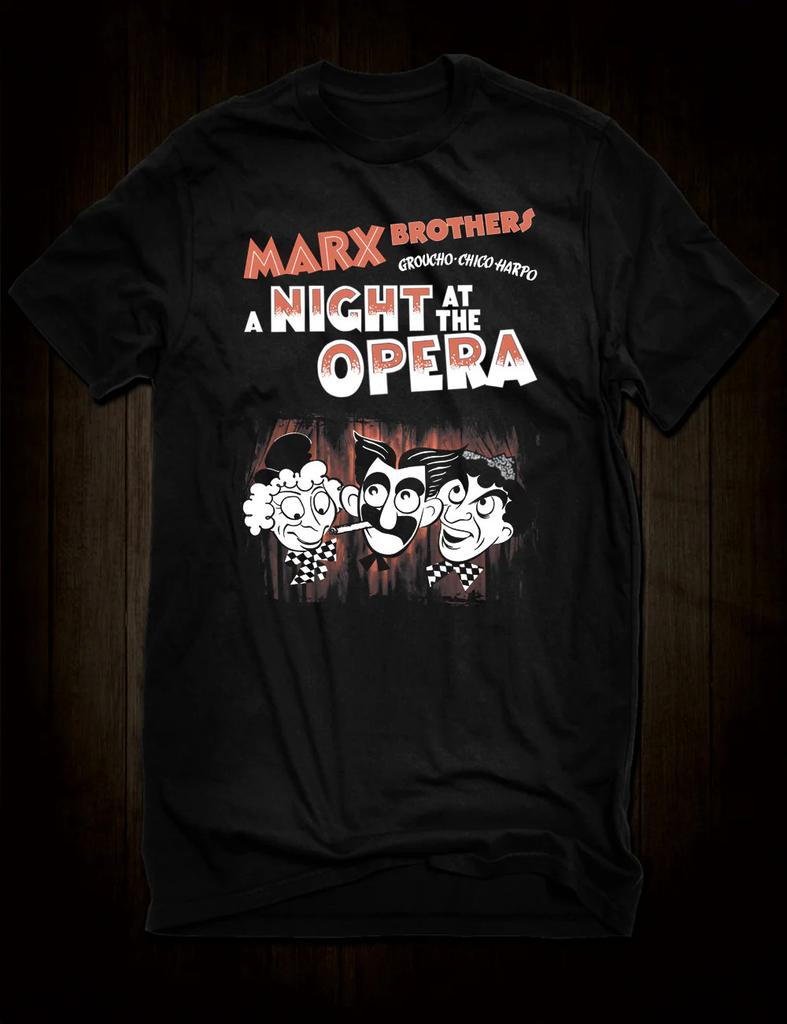 Marx Bros A Night At The Opera T-Shirt Unisex Cotton Tee All Sizes LI1359
