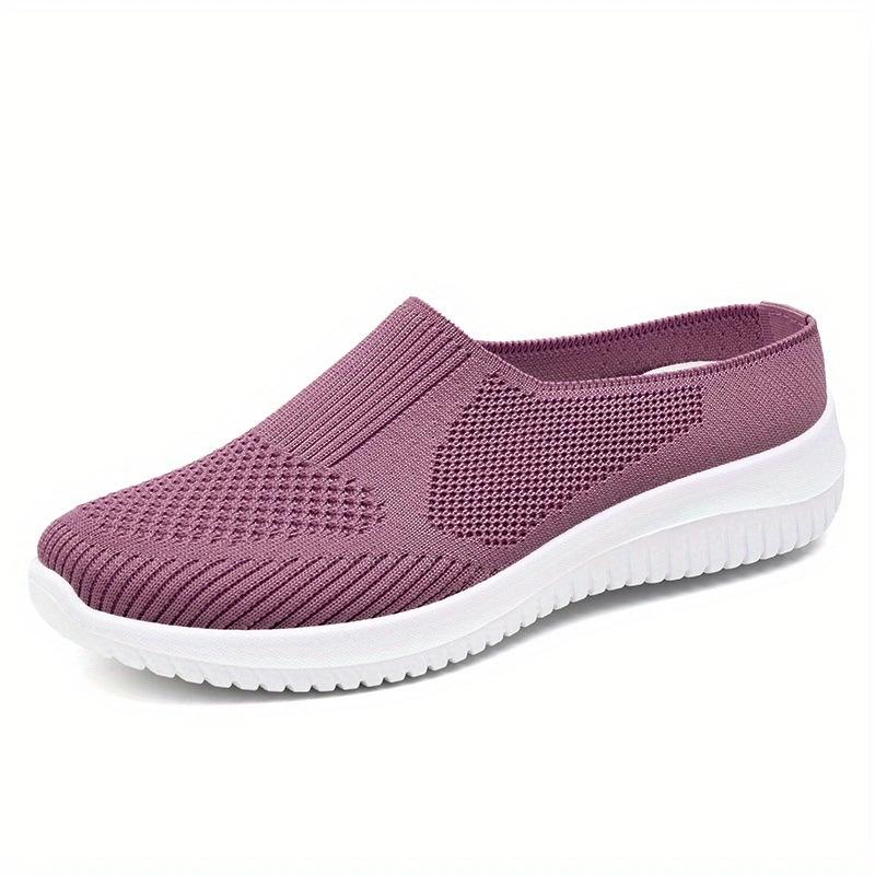 Fashion Women's Sneakers Breathable Casual Shoes Summer Soft Sole Orthopedic Shoes Lightweight Slip On Walking Shoe Non Slip Flat Shoes