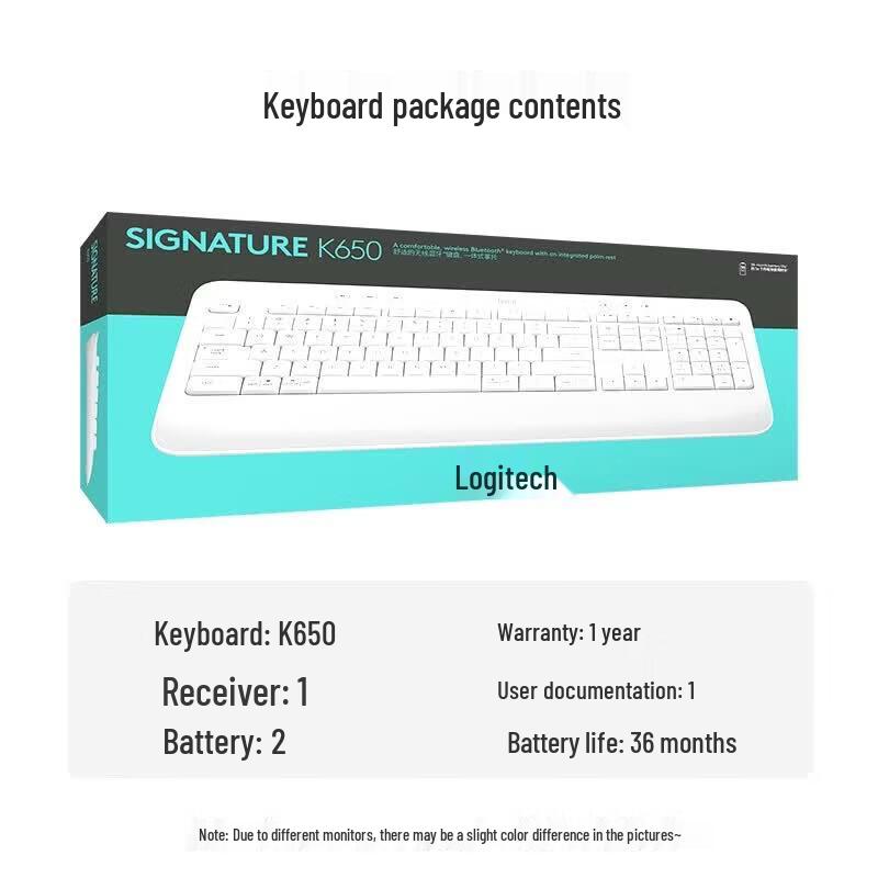 Беспроводная клавиатура Logitech K650 с двумя режимами