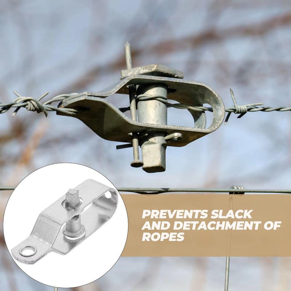 10Pcs Reusable Cable Tightener 90-120mm Wire Strainer Tightener Wire Rope Tensioner Farm Fence