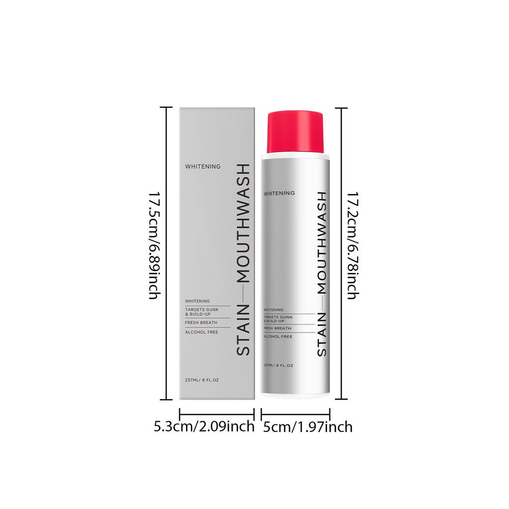 Gentle Mouthwash – Mild Cleansing for Teeth & Gums, Freshens Breath & Leaves Lasting Freshness, Travel-Friendly