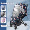 Oxford Cloth Stroller Rain Cover Wind Dust Shield Pushchairs Raincoat Infants Car Rain Cover