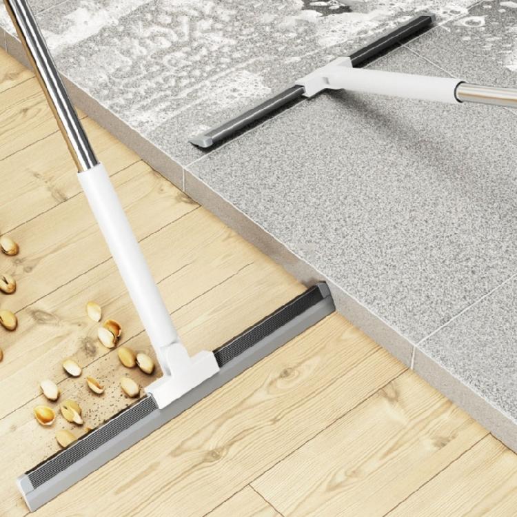 Эргономичная швабра для ванной комнаты, силиконовый скребок для пола, скребок для плиточного пола, компактный дизайн, устойчивая конструкция