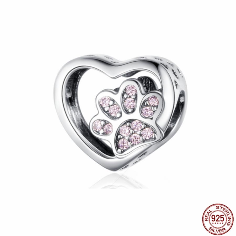 Подходят оригинальные браслеты, подвески, ювелирные изделия, новые S925 стерлингового серебра, сверкающие бусины камеры, семейное дерево, воздушный шар, щенок, кошка, кулон