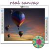 Popular 5D Diy Cross Stitch Hot Air Balloon Painting Full Drill Cross-Stitch Crafts Kit Wall Sticker Home Decor