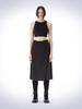 HAUS072C Bermuda Wrap Pants Brown