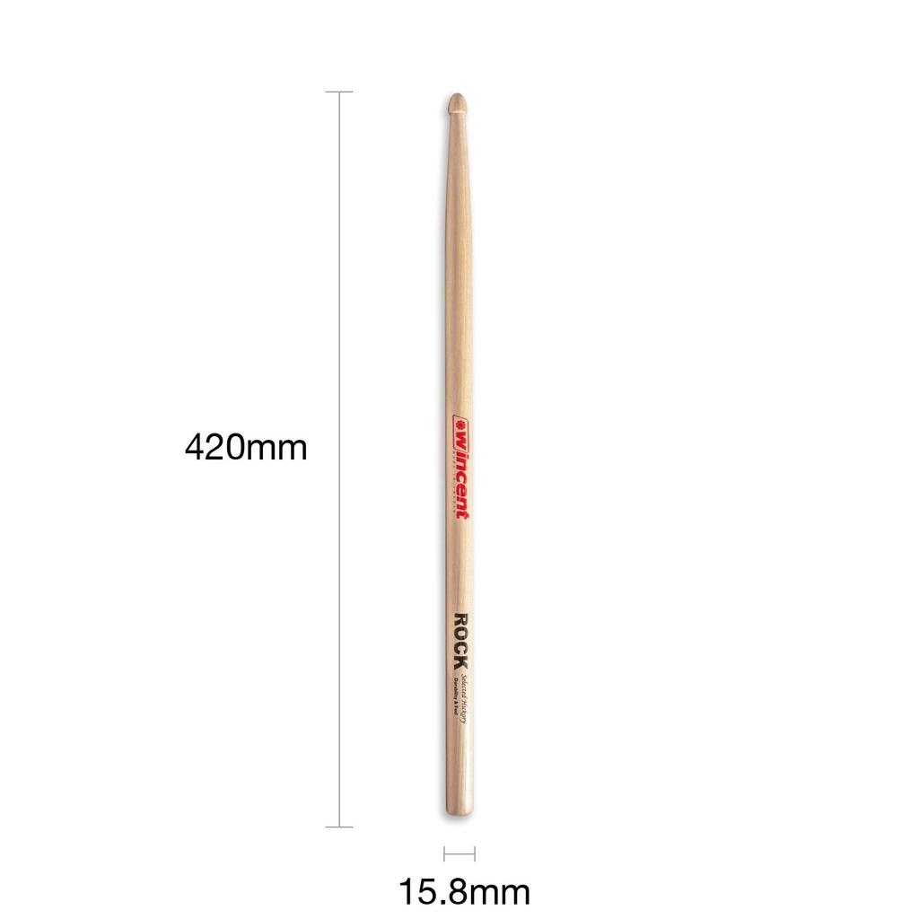 Wincent Drumstick ROCK Hickory 420 X 15.8mm W-ROCK []