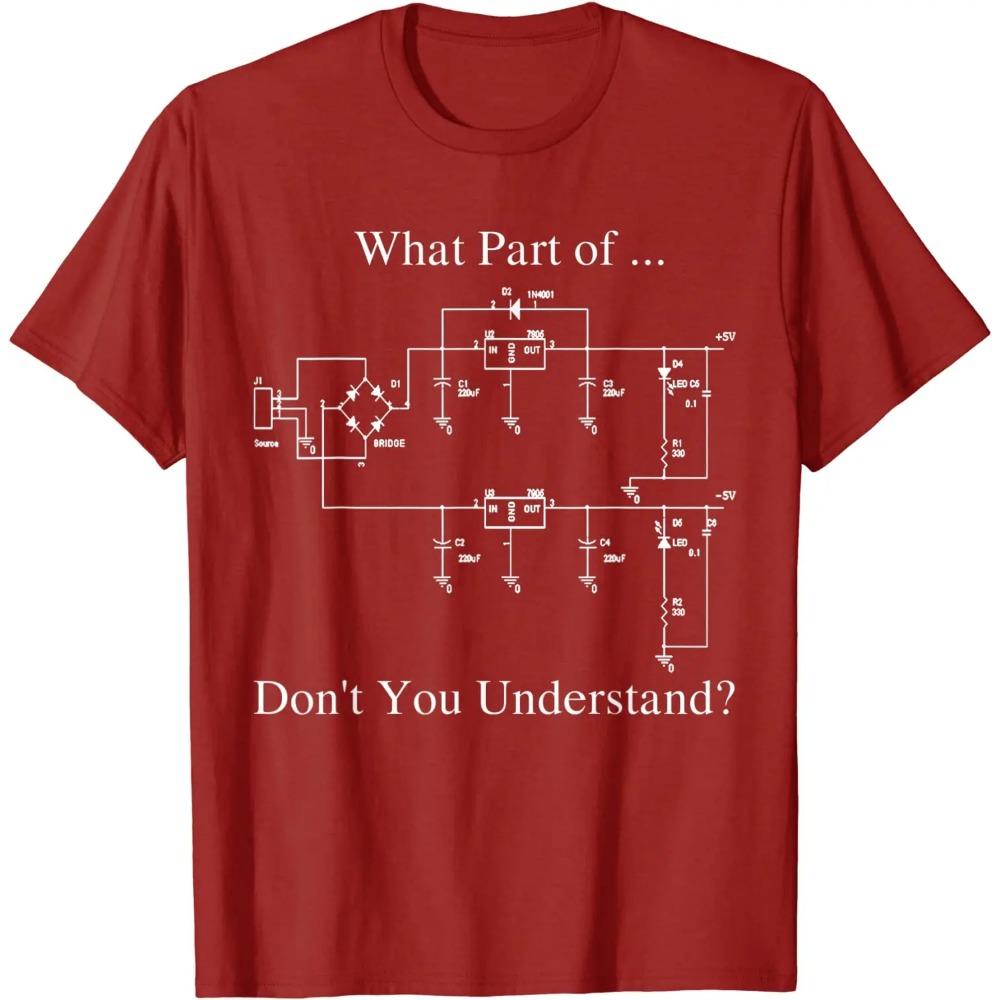 Футболка с изображением инженера-электрика в подарок, забавная футболка с инженерным сарказмом, футболка с принтом, мужские футболки из полиэстера с принтом, простые
